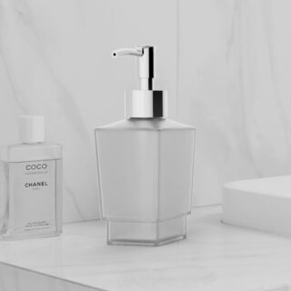True functionality is in the detail: BIUT Kube soap dispenser comes with an easy-to-operate pump and an aesthetic frosted glass for easy soap level check. It is an extremely practical solution for cleanliness fanatics who do not want to compromise with looks.
.
DM us for more info or reach out to your local BIUT dealer now!

#BIUT #essenceofbathing #madeinindia #bathroomaccessories #bathaccessories  #bathroomdetails #soapdispenser #timeless #bathroomdesign #bathroom #bathroomdecor #bathroomaccessories #architect #architecturelovers #architecturedesign #interiordecor #interiordesign #interiorstyling #picoftheday #thursdaymood